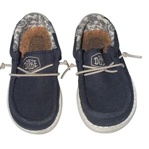 Hey Dude Kids Navy Shoes